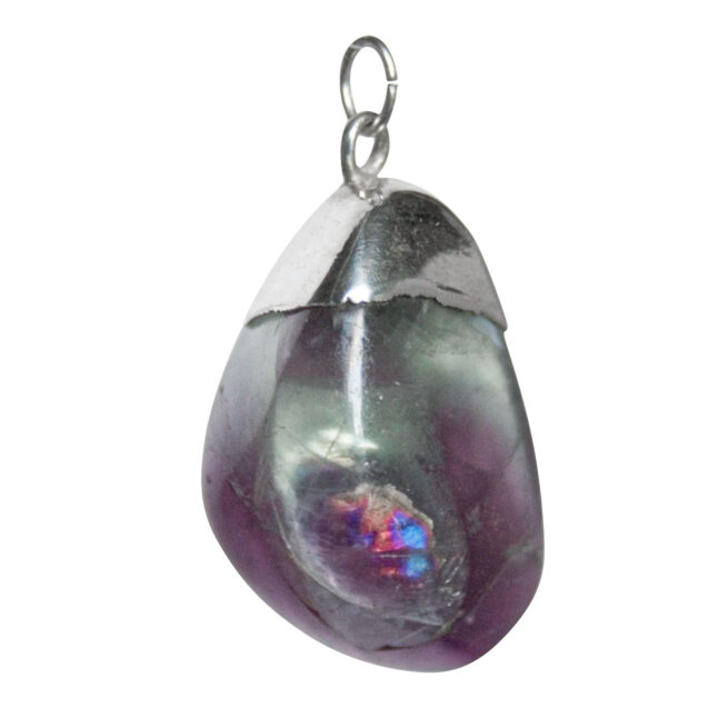 Pendentif Argent Fluorine Arc-en-Ciel – Image 2