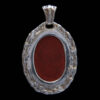 Red Jasper Silver Pendant - Image 3
