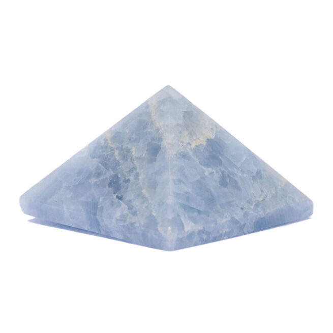 Petite Pyramide Calcite Bleue – Image 2