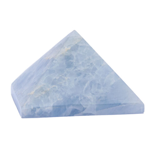 Small Blue Calcite Pyramid