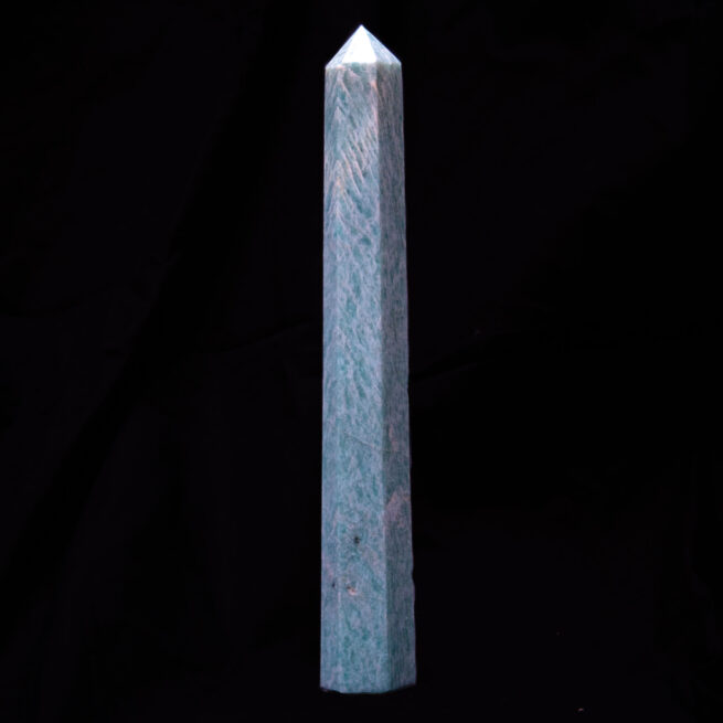Tall Amazonite Obelisk - Image 2