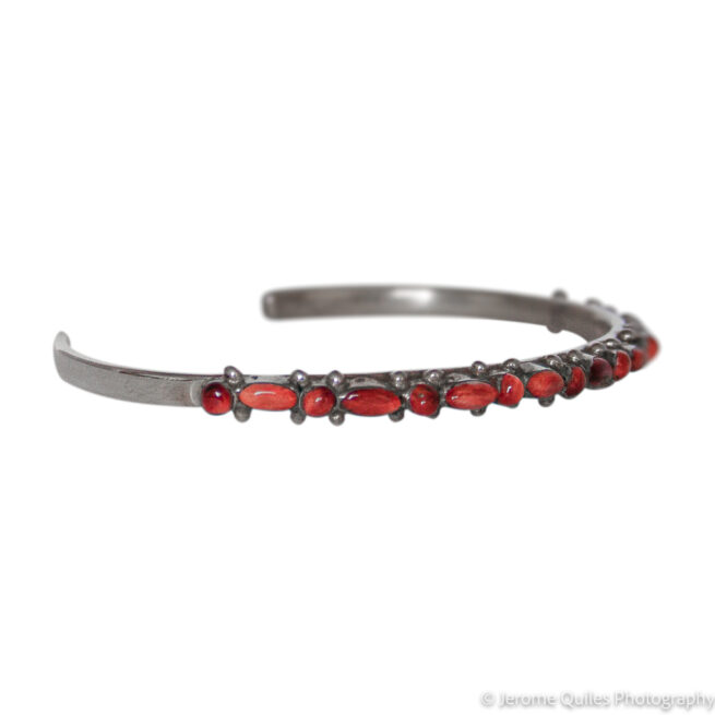 Thin Spiny Oyster Shell Bracelet - Image 2