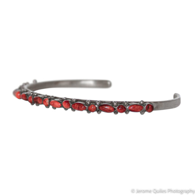 Thin Spiny Oyster Shell Bracelet - Image 3