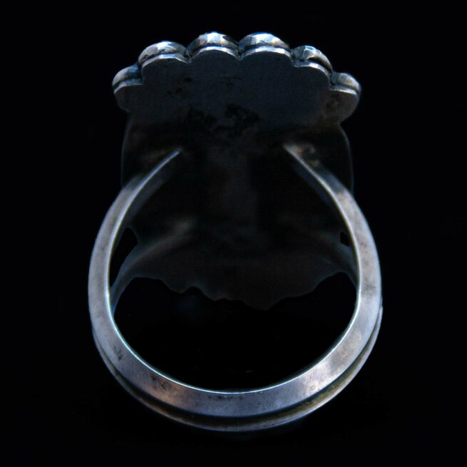 Vintage Native American Turquoise Ring - Image 4