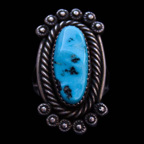 Bague Turquoise Amérindienne Vintage