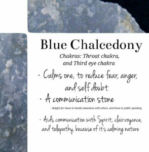 Blue Chalcedony Properties