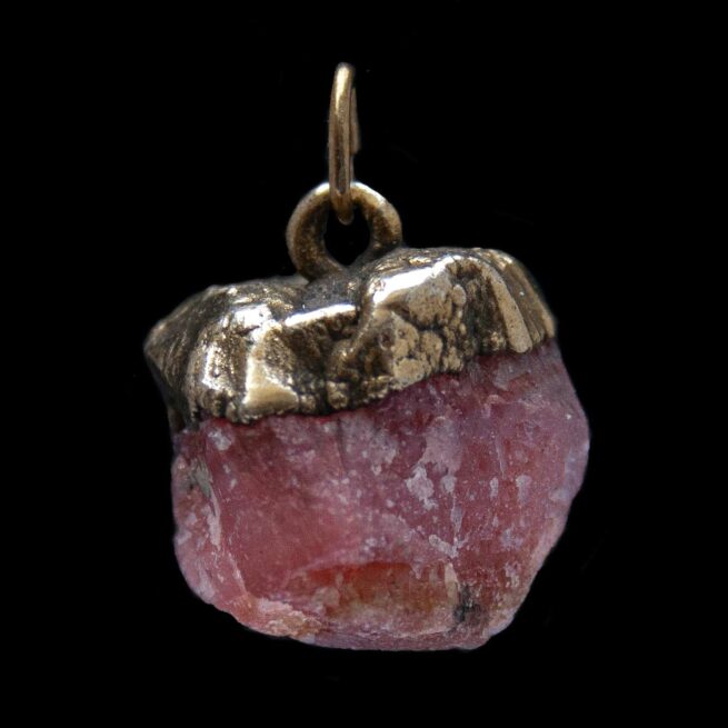 Gold Plated Rhodochrosite Necklace