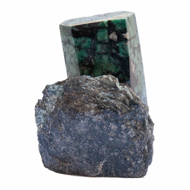 Large Emerald Crystal on Matrix - Image 3