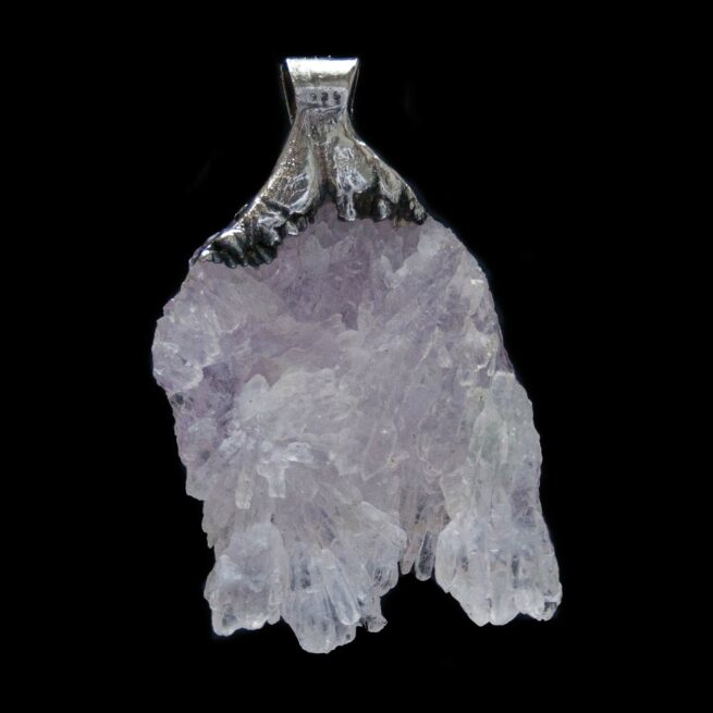 Large Rose Amethyst Pendant - Image 3