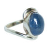 Blue Tanzanite Silver Ring - Image 2