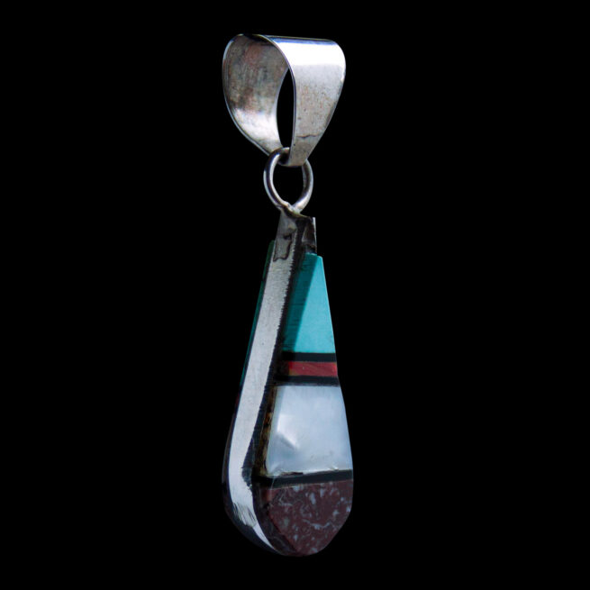 Teardrop Zuni Pendant - Image 2