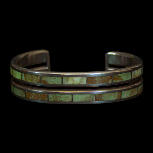 Double Green Turquoise Bracelet