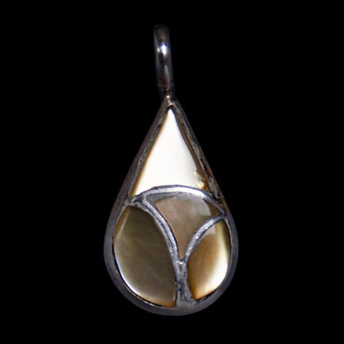 Golden Teardrop Pendant