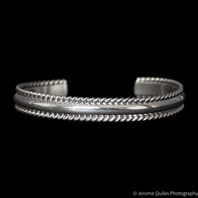 Navajo Plain Silver Bracelet