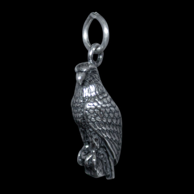 Small Silver Eagle Pendant - Image 2