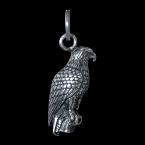 Small Silver Eagle Pendant