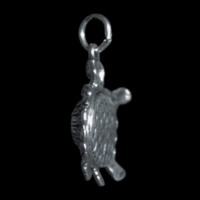 Petit Pendentif Tortue Argent – Image 2