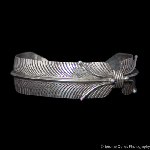 Vivian Jones Silver Feather Bracelet