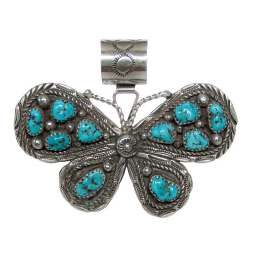 Pendentif Papillon Turquoise Darlene Begay