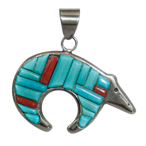 https://www.wildeones.com/shop/reversible-turquoise-bear-pendant/