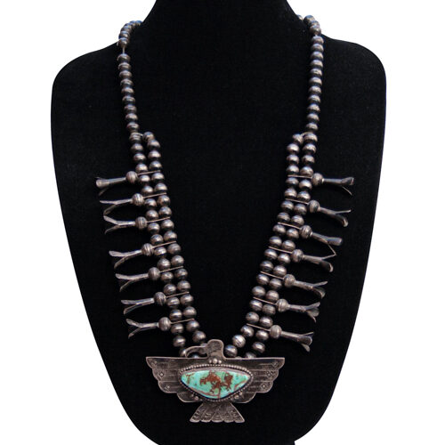1920's Vintage Navajo Eagle Necklace