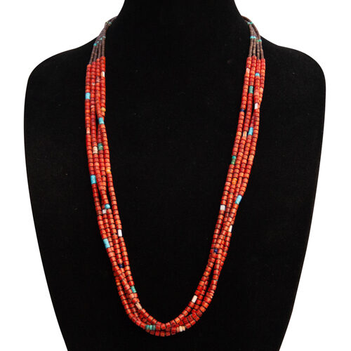 Four-Strand Spondylous Necklace