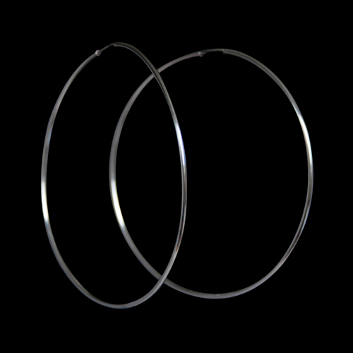 Mexican silver deals hoop earrings