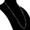Long Multicolour Beaded Necklace - Image 2