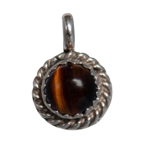 Round Tiger's Eye Pendant