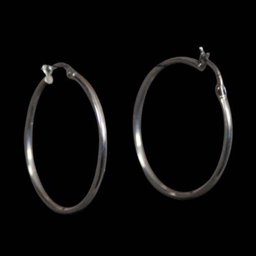 Silver Earring Hoops