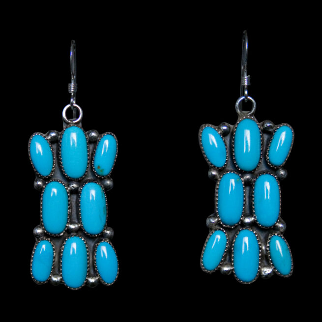 Boucles d'Oreilles Turquoise Anna Spencer