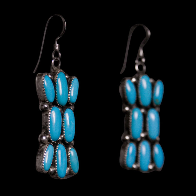 Anna Spencer Turquoise Earrings - Image 2