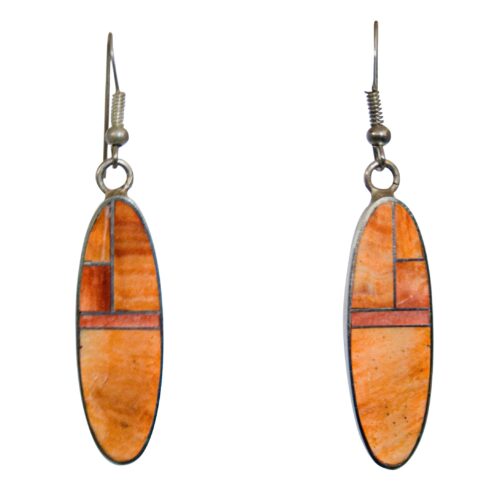 Harold Smith Spondylus Inlay Earrings