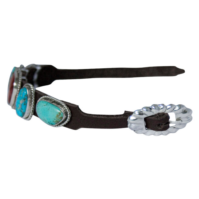 Multicolour Navajo Concho Bracelet - Image 4
