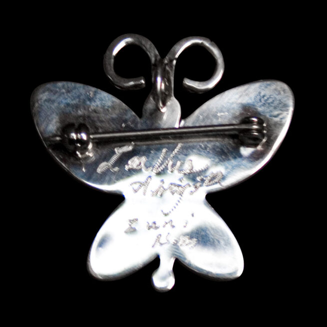 Native American Butterfly Pin Pendant - Image 3