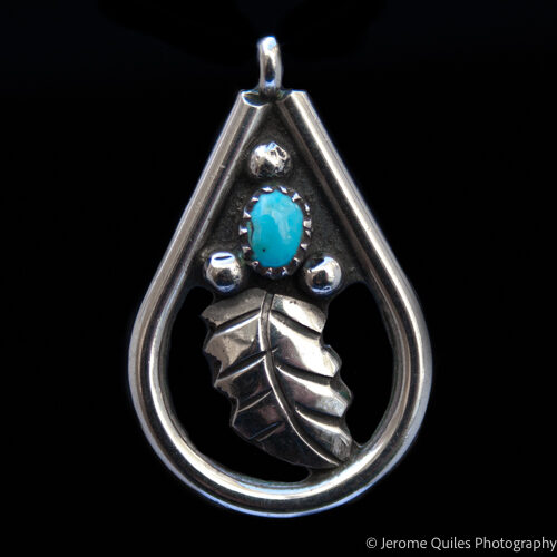 Rita Paul Turquoise Pendant