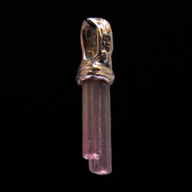 Pendentif Or Tourmaline Rubellite – Image 2