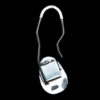 Shirley Skeets Silver Keyring - Image 3