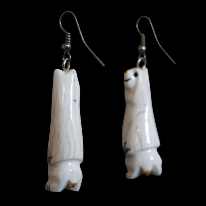 Boucles d'Oreilles Ours Polaires – Image 2