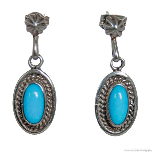 Boucles d'Oreilles Turquoise Petite Hippie