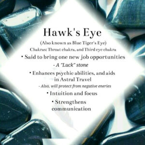 Hawk's Eye Properties