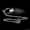 Labradorite Moonstone Silver Pendulum - Image 2