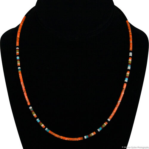 Orange Santo Domingo Necklace