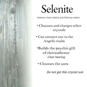Selenite Properties