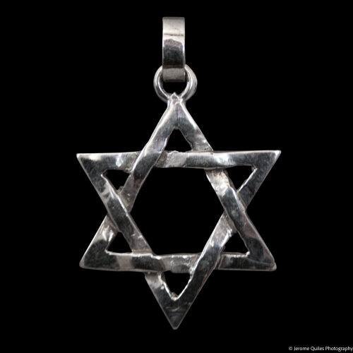 Star of David Silver Pendant