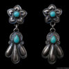 Boucles d'Oreilles Turquoise Tim Yazzie
