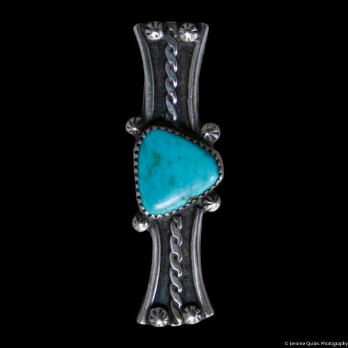 Broche Vintage Turquoise Navajo