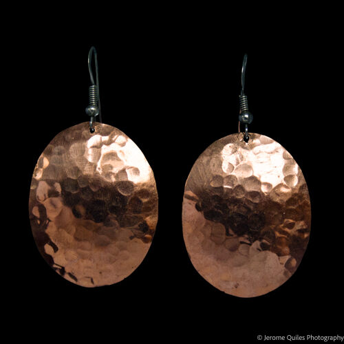 Douglas Etsitty Copper Earrings