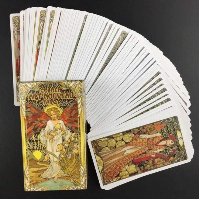 Golden Art Nouveau Tarot - Giulia Massaglia - Image 6