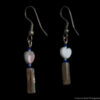Boucles d'Oreilles Coquillage Cœur – Image 2